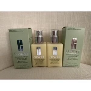 2 x Clinique Dramatically Different Moisturizing Gel, 4.2 fl oz each New‎ in Box